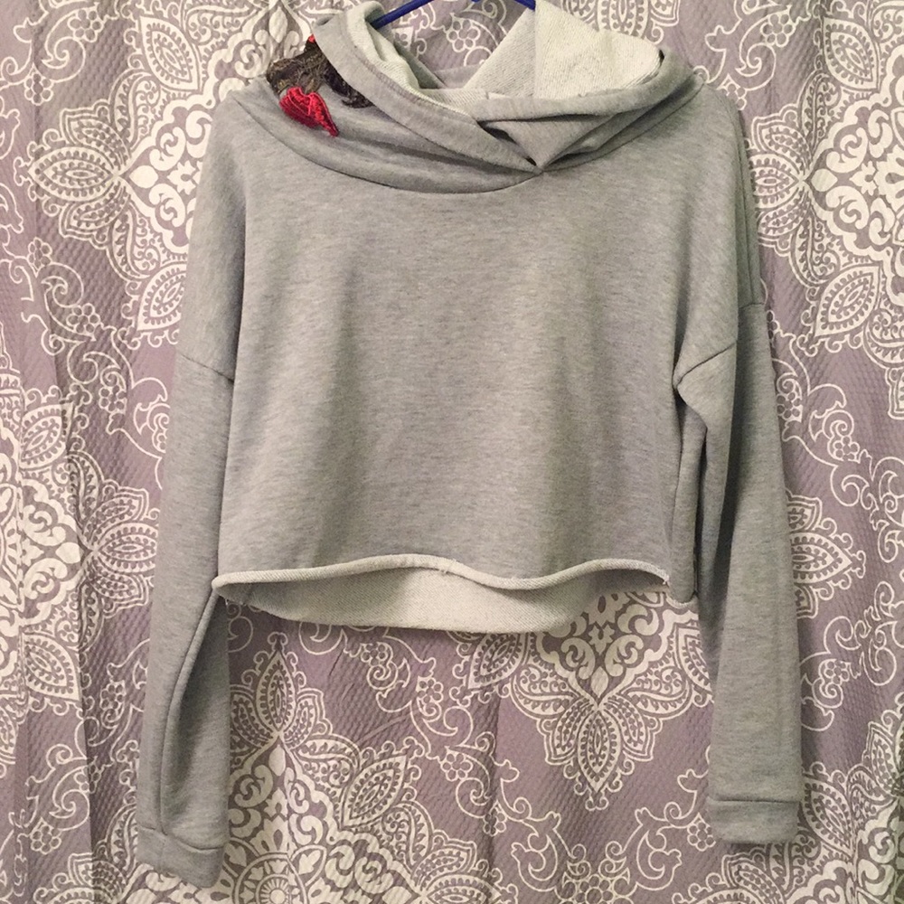 Crop sweater